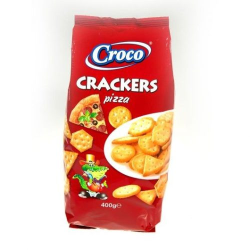 Croco kréker pizzás 400g   