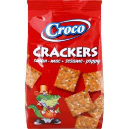 Croco kréker mákos-szezámos 400g  