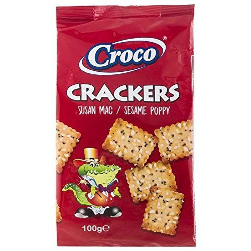 Croco kréker mákos-szezámos 100g 