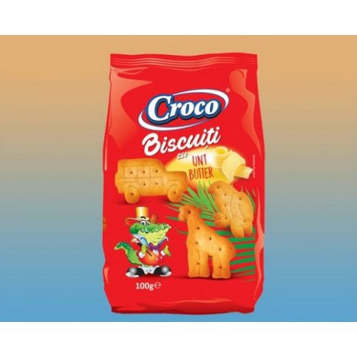 Croco mesefigurás vajas keksz 100g   