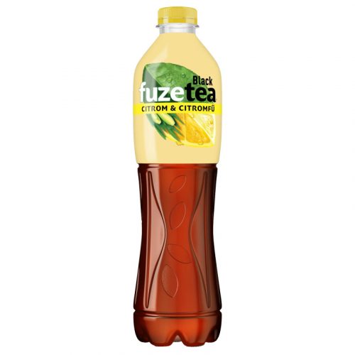 Fuzetea Black Citrom&Citromfű 1,5 l