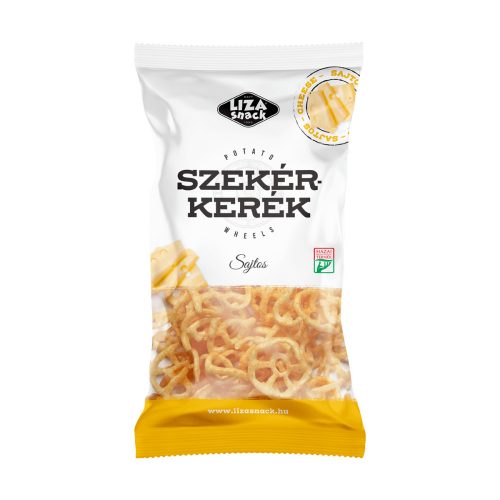 LIZA Burgonyaszirom Szekérkerék Sajtos 40g