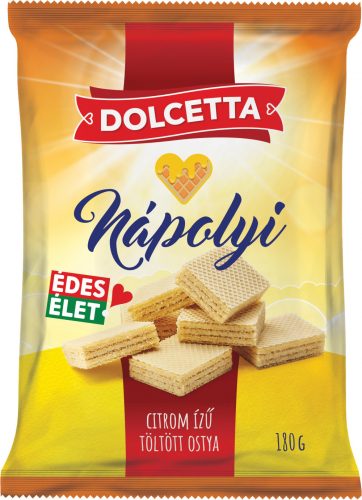 Dolcetta nápolyi citrom ízű 180g