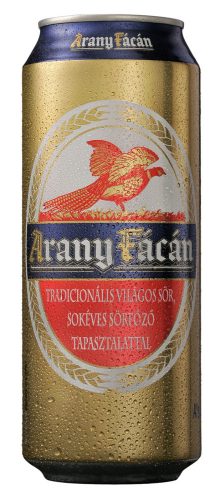 Sör Arany Fácán dobozos 0,5 l