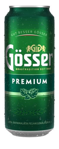 Sör Gösser Premium dobozos 0,5l