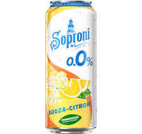 Sör Soproni Radler Bodza-Citrom 0% 0,5l