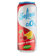 Sör Soproni Radler Meggy-Citrom 0% 0,5l