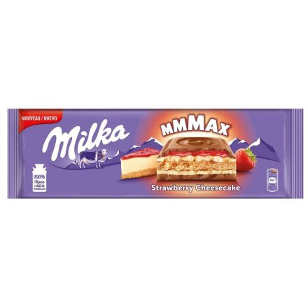 Milka Mmmax Strawberry Cheesecake 300g